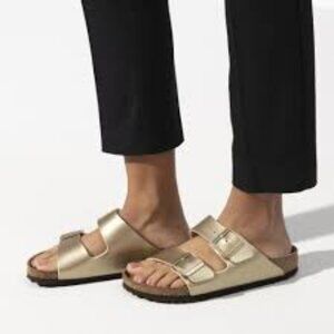 Arizona Birkenstocks Birko-Flor - Gold